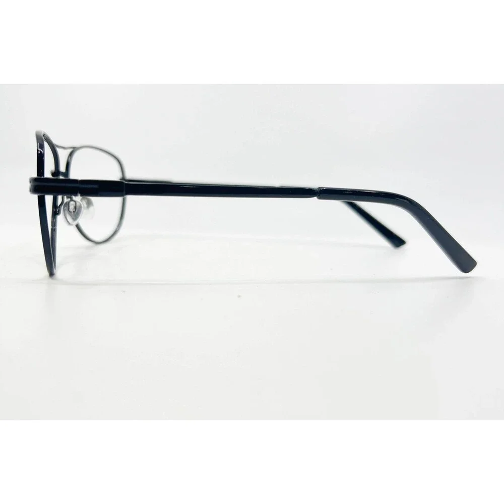 Unbranded Eyeglasses Frames Mens Black Aviator S 636 COL 90 54-18-140 54mm